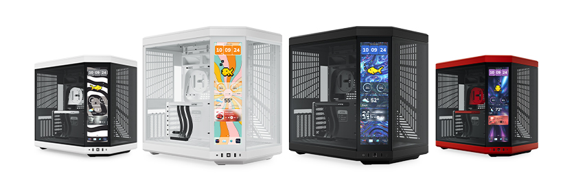 Gabinete HYTE Y70 Touch Infinite Pitch Tela Touch 14.9 | GK Infostore